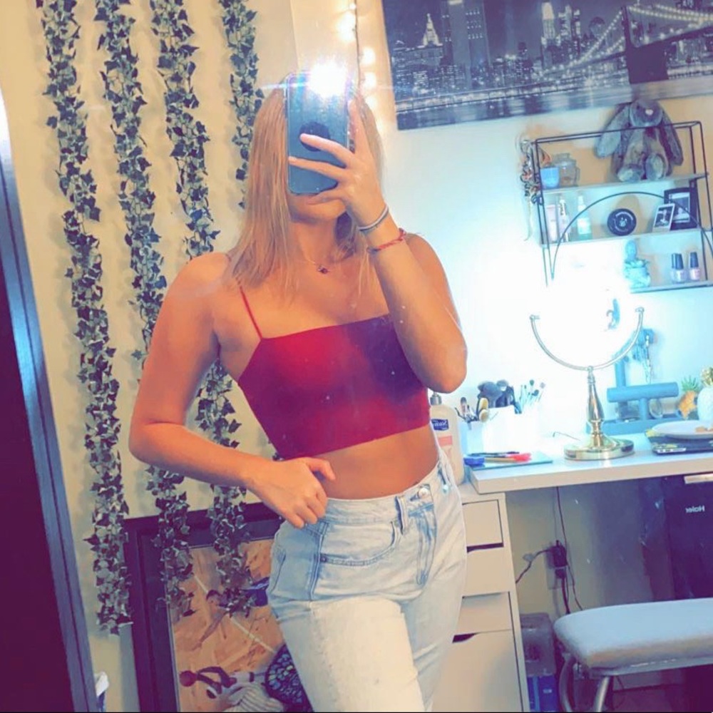 Red Crop Top!